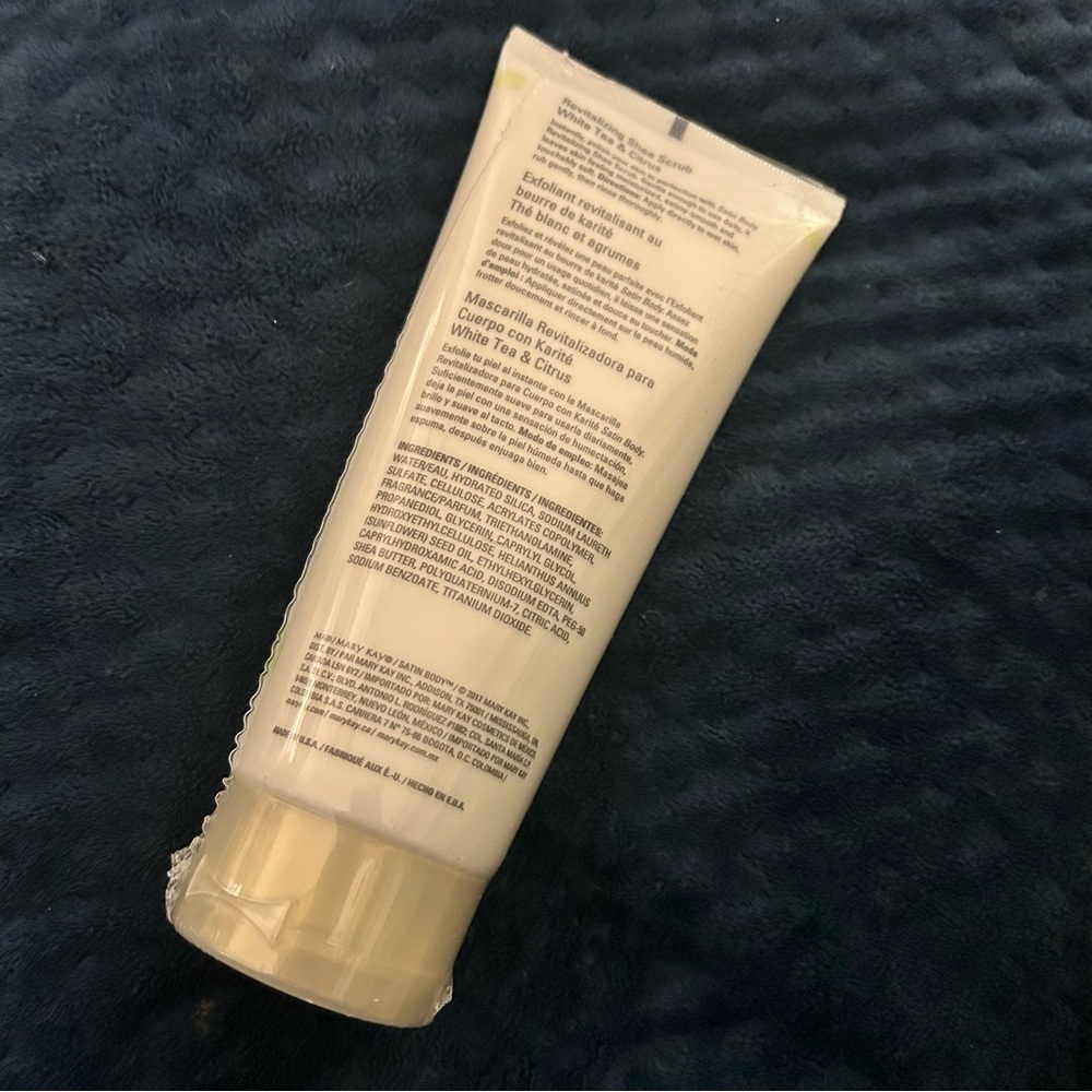MARY KAY Satin Body REVITALIZING Scrub White Tea &Citrus Wash 6.5oz NIP (C006) - Picture 4 of 4